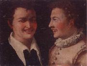 unknow artist Two laughing boys Sweden oil painting artist